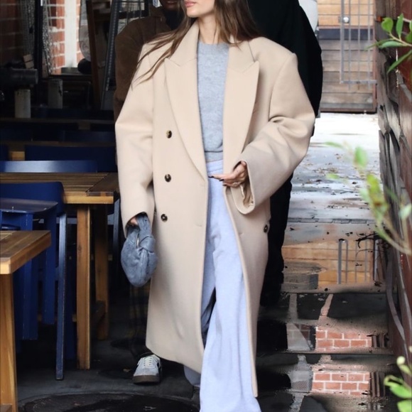 Brunello Cucinelli IT38 XS Wool coat Beige - Picture 8 of 10